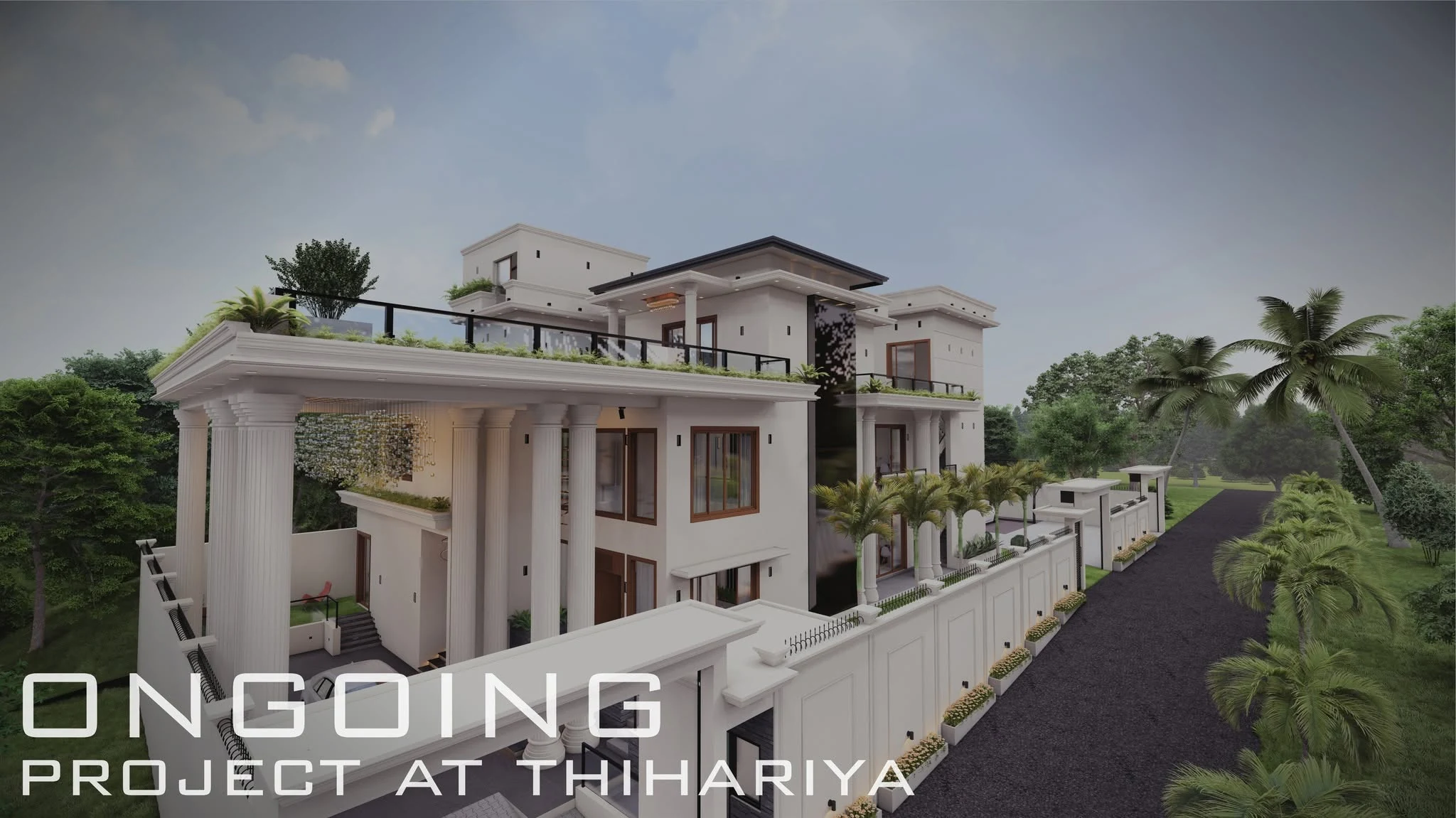 RR Builders ongoing residential project at Thihariya